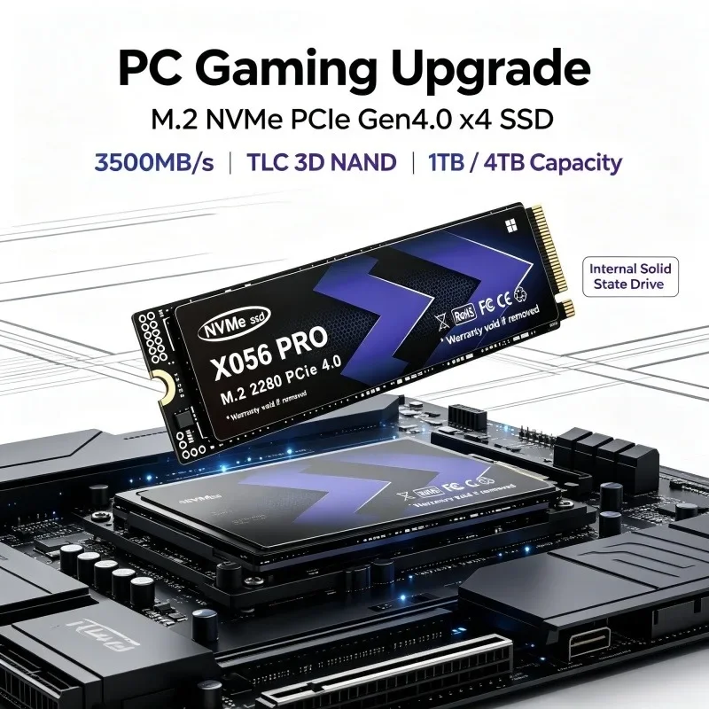 X056 PRO M.2 NVMe SSD 500GB 1T - đánh giá và giá M.2 Nvme 4Tb Pcie 4.0 Ssd