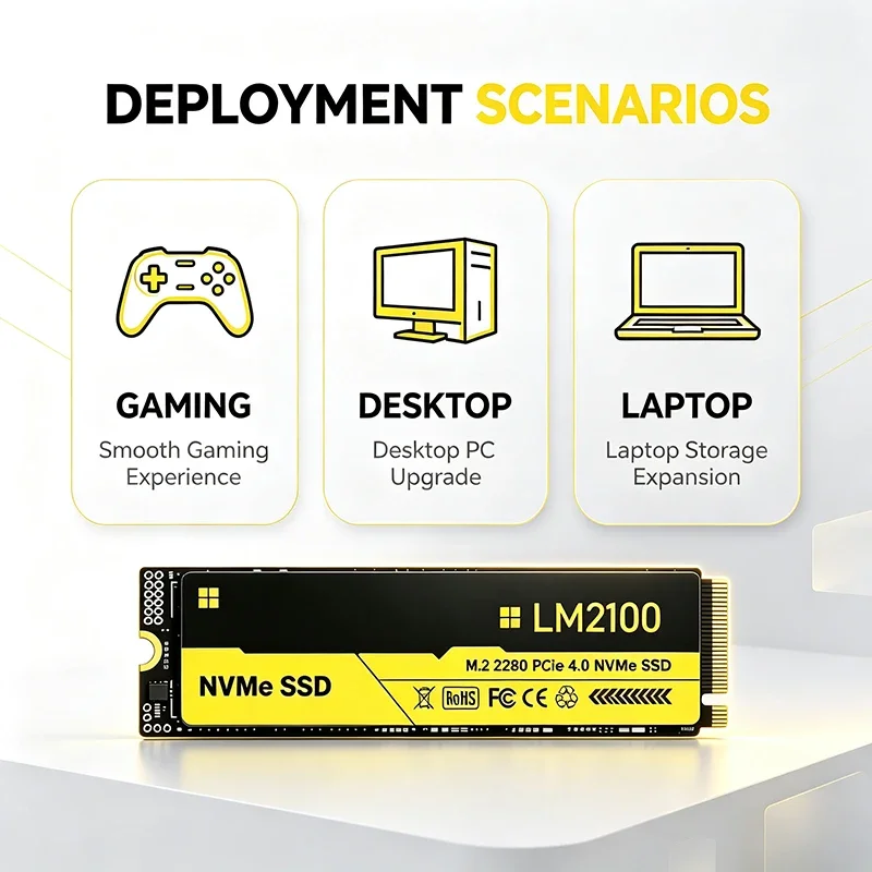 New LM2100 M.2 SSD Hard Disk 2 - đánh giá và giá M.2 Nvme 4Tb Pcie 4.0 Ssd