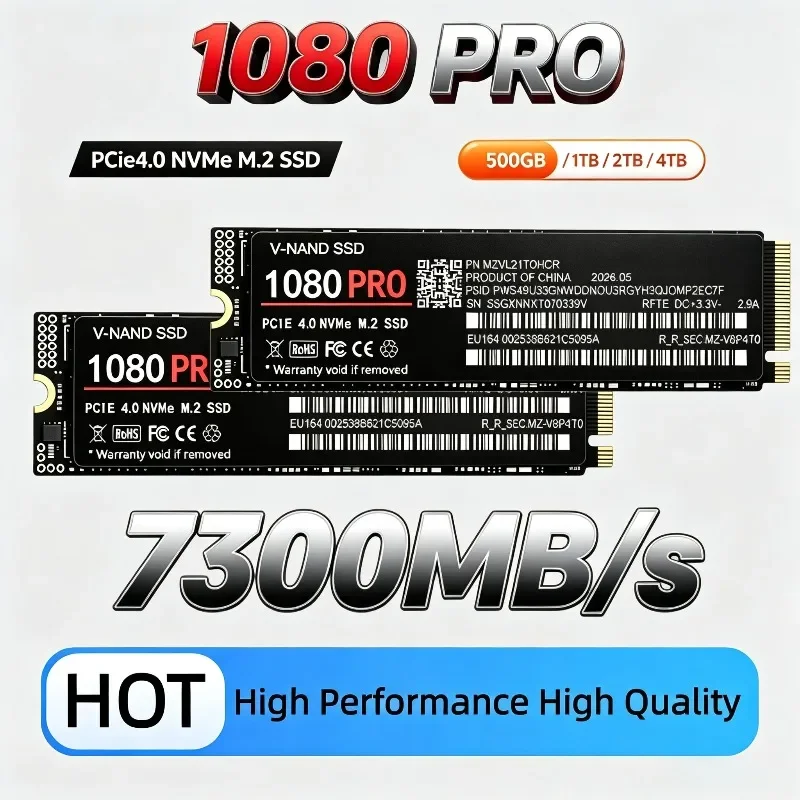 Original 1080PRO M.2 NVMe PCIe - đánh giá và giá M.2 Nvme 4Tb Pcie 4.0 Ssd