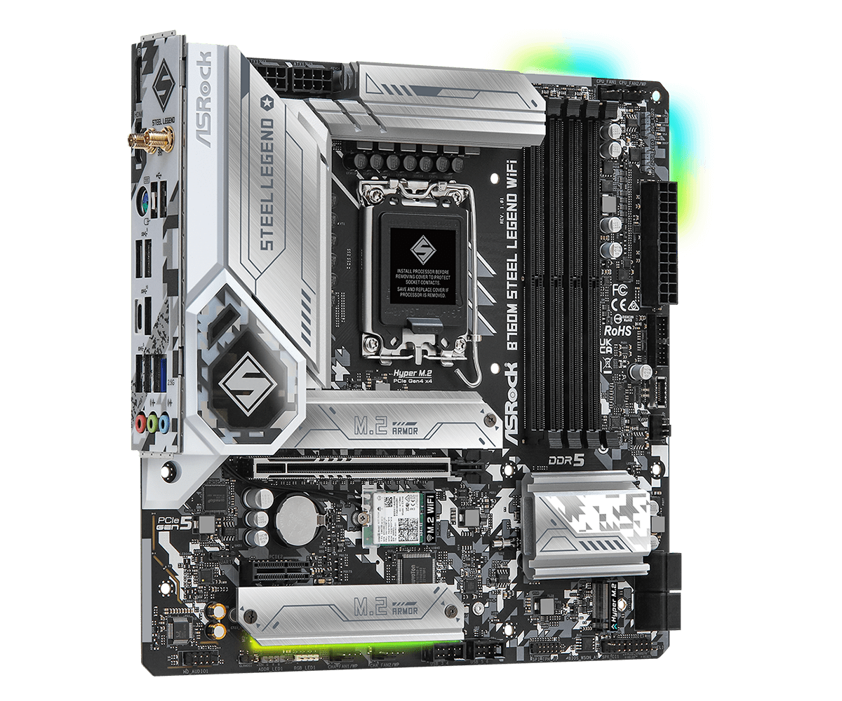 ASROCK B760M STEEL LEGEND WIFI - đánh giá và giá Lga 1700 Ddr5 Itx Motherboard