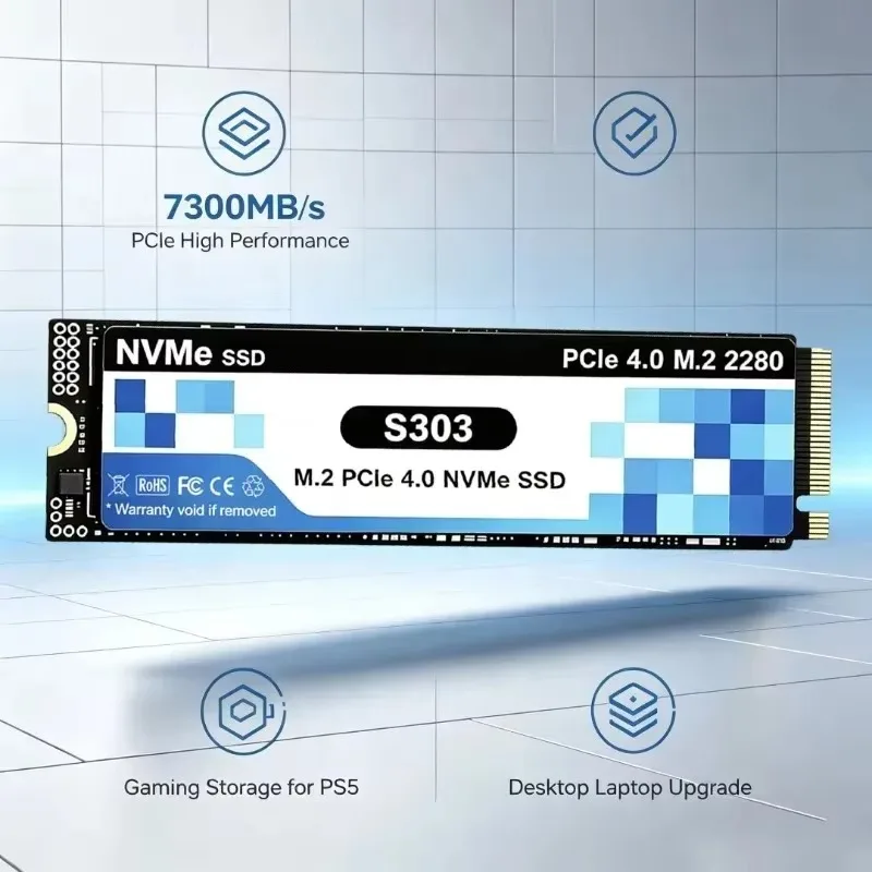 Original S303 M.2 NVMe Interna - đánh giá và giá M.2 Nvme 4Tb Pcie 4.0 Ssd