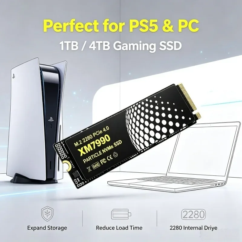 XM7990 M.2 NVMe SSD 500GB-4TB  - đánh giá và giá M.2 Nvme 4Tb Pcie 4.0 Ssd