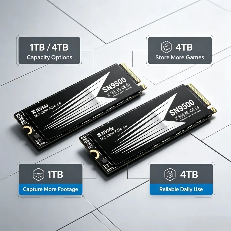 SN9500 Internal Solid State Dr - đánh giá và giá M.2 Nvme 4Tb Pcie 4.0 Ssd