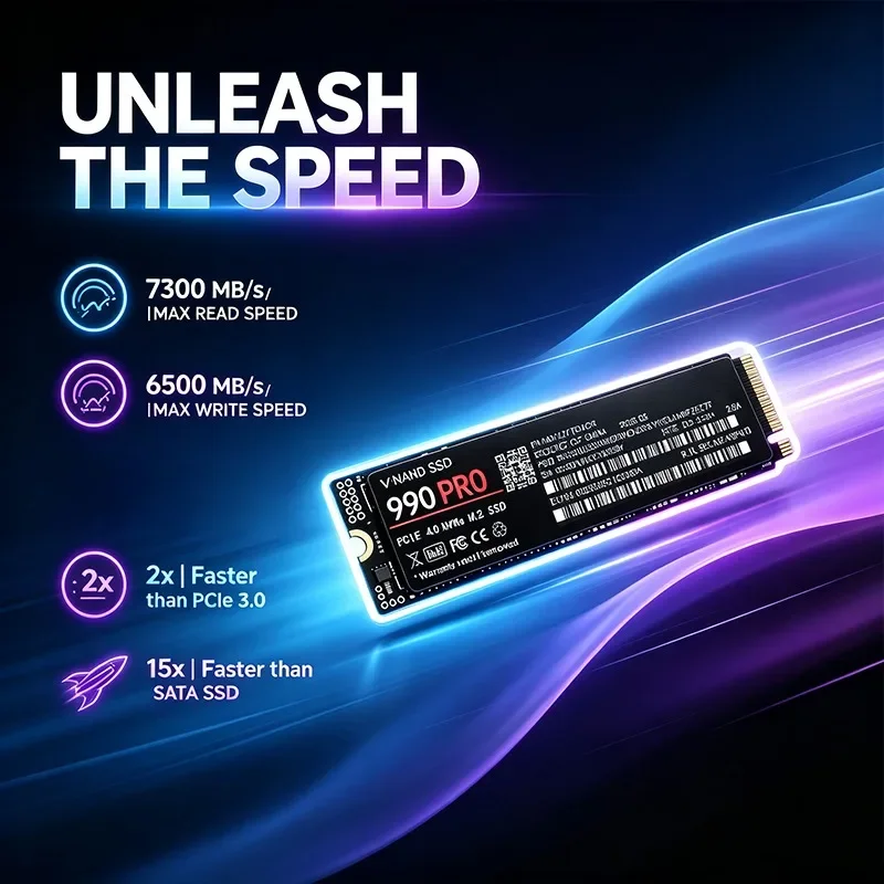 Original 990 PRO M.2 2280 NVMe - đánh giá và giá M.2 Nvme 4Tb Pcie 4.0 Ssd