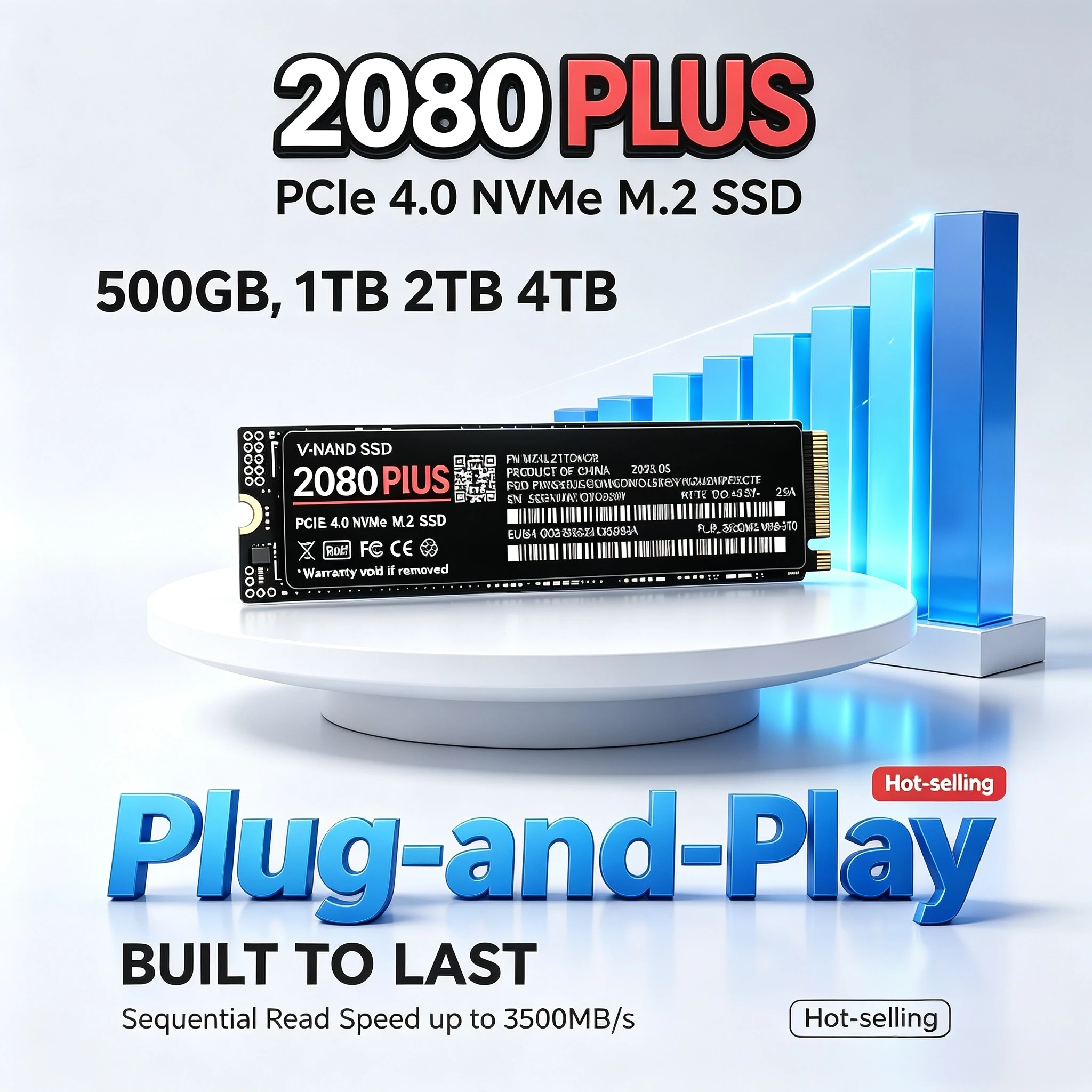 PCIe 4.0 NVMe SSD 2080 PLUS M. - đánh giá và giá M.2 Nvme 4Tb Pcie 4.0 Ssd